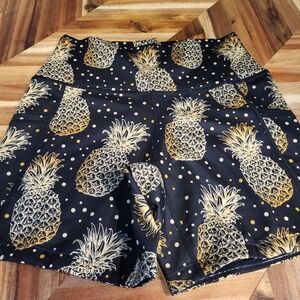 Pineapple Polka Dot CVG 5 Inch Shorts Small